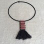 NECKLACE ETHNIC RED / RAS DU COU ETHNIQUE ROUGE en Guadeloupe